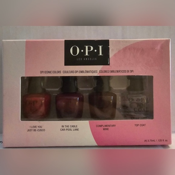 OPI Other - OPI LOS ANGELES Iconic Set of Mini Polishes Each Bottle .125 oz